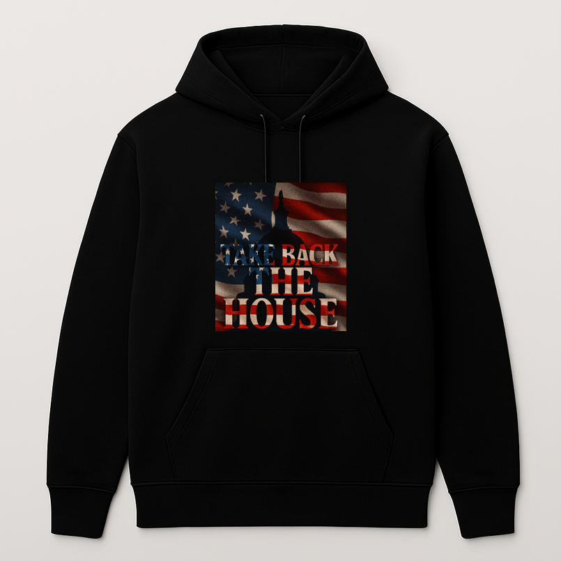 Take Back The House Black Hoodie