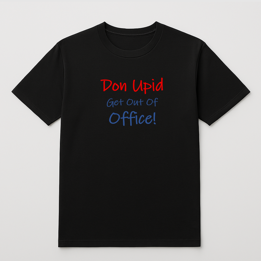 Don Upid Black Tee
