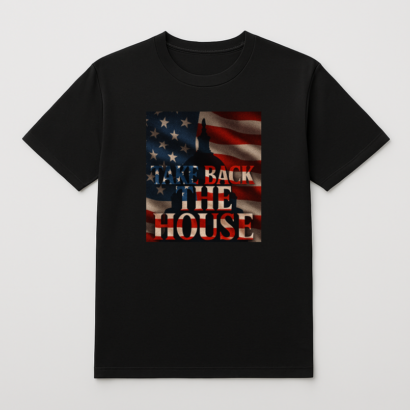 Take Back The House Black Tee
